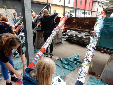 NDSM werf - workshop Marcel Pinas